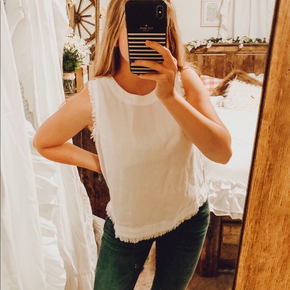 Altar'd State Tops - Altar’d state white tank top